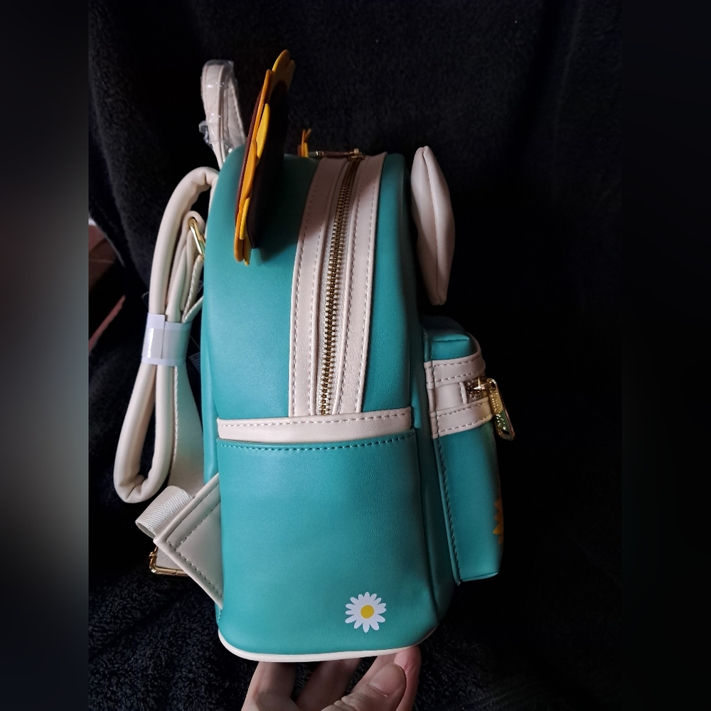 Exclusive Sunflower Loungefly Mini Backpack - Picture 4 of 5